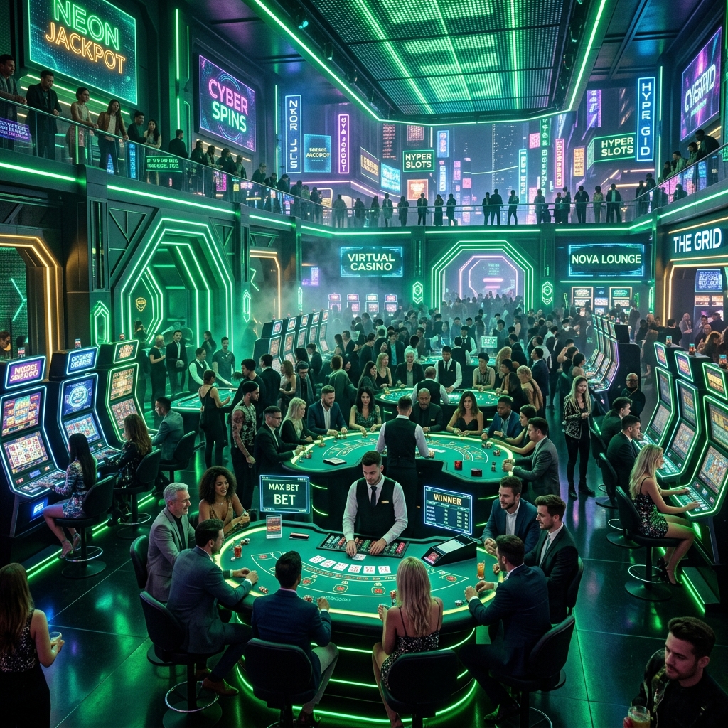 Vibrant Social Casino Venue